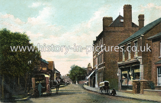 High Street, Ponders End, Enfield, Middlesex. c.1908